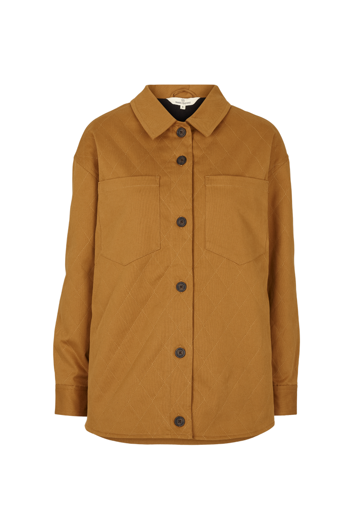 Basic Apparel Mia Jacket Skjorter 188 Apple Cinnamon